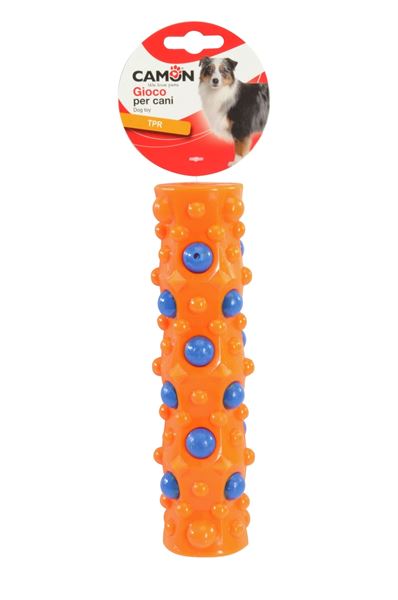 Camon TPR Geometrik Silindir Köpek Oyuncağı 20 Cm