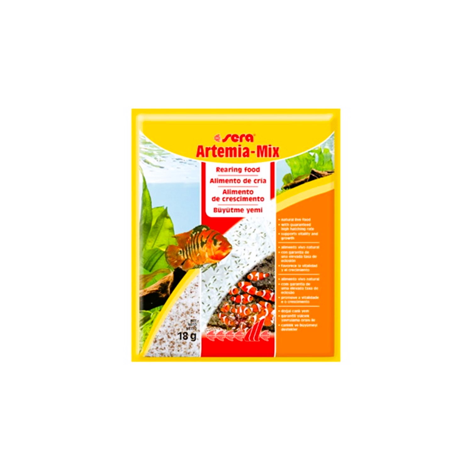 Sera Artemia-Mix Yavru Balık Büyütme Yemi 18 Gr