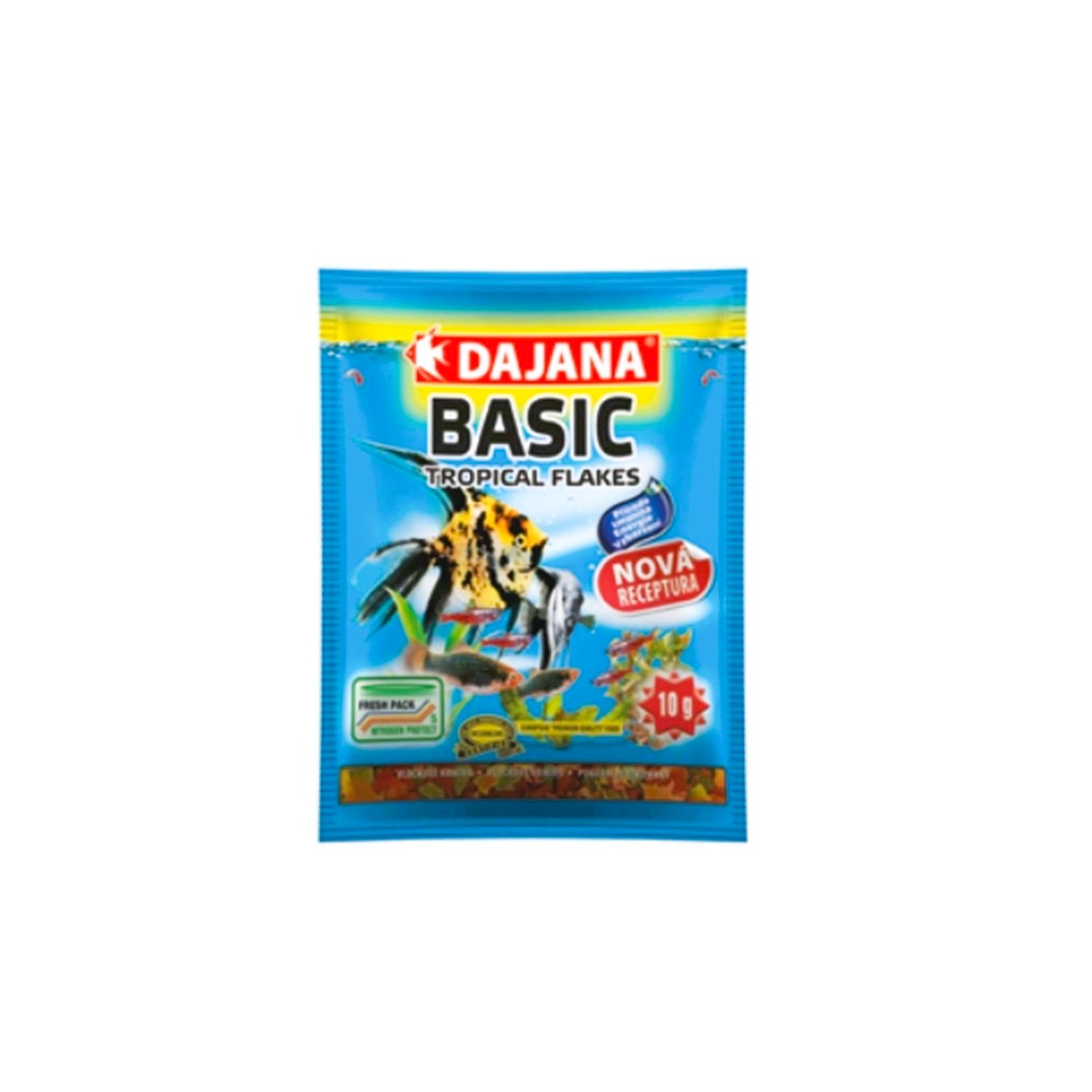 Dajana Basic Tropical Flakes Pul Balık Yemi 80 Ml (10 Gr)