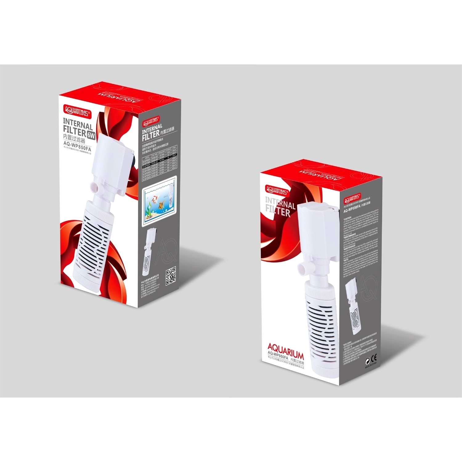 Aquawings AQ WP850FA Akvaryum İç Filtre 6 W 500 H