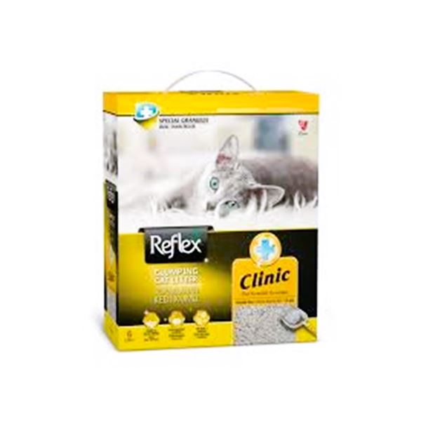 Reflex Clinic Topaklanan Bentonit Kedi Kumu 10 Lt