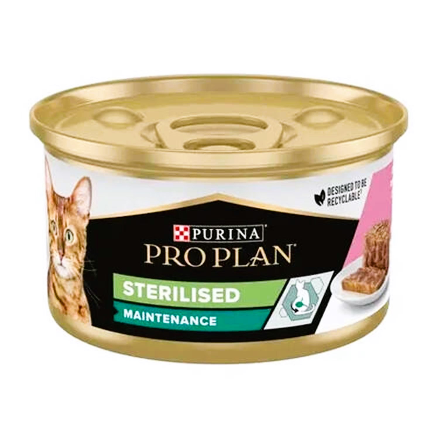 Purina Pro Plan Sterilised Somonlu Kısır Yetişkin Kedi Konservesi 85 Gr