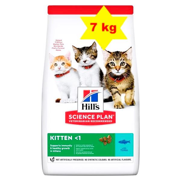 Hill's Science Plan Kitten Ton Balıklı Yavru Kedi Maması 5+2 Kg (7 Kg)