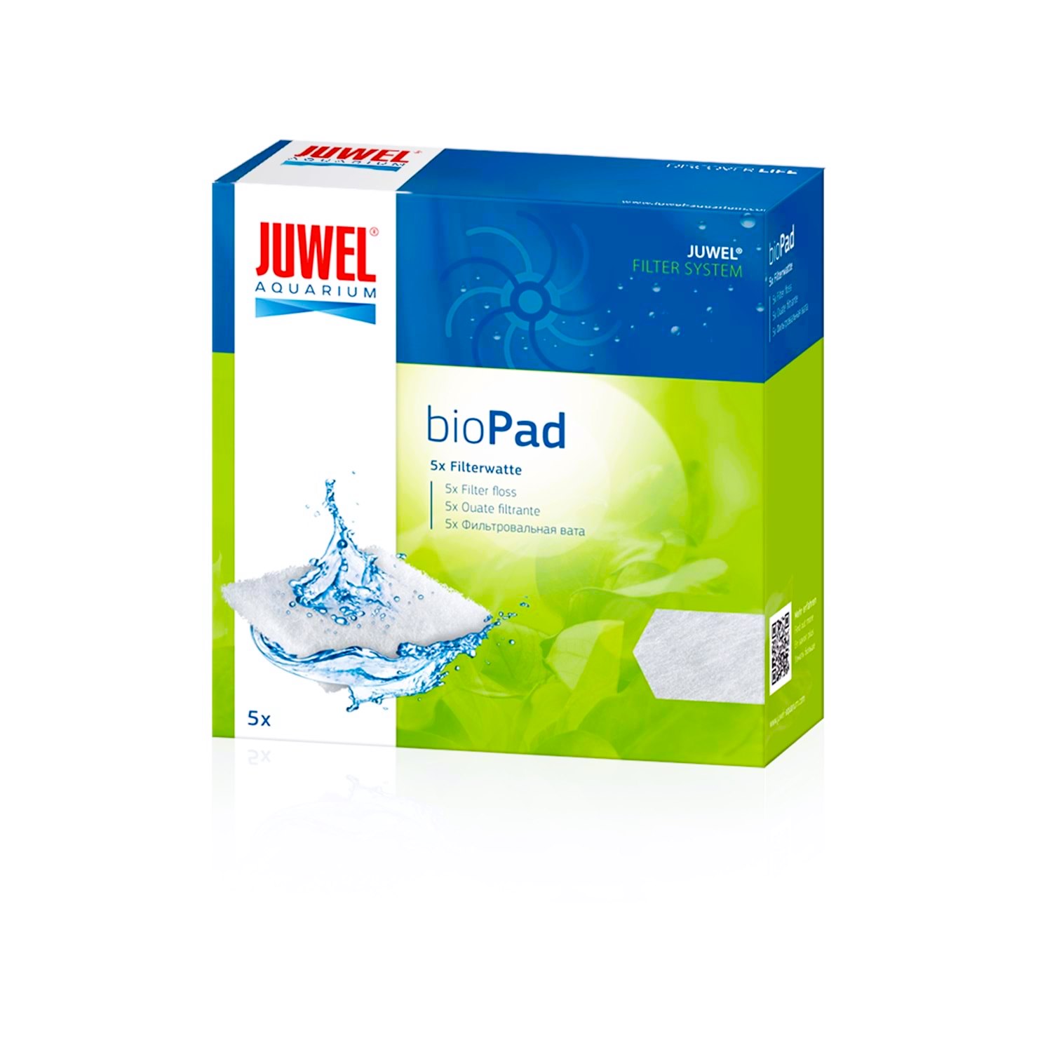 Juwel BioPad M Akvaryum Filtre Pedi 5 Adet 9,5x9,5x0,5 Cm