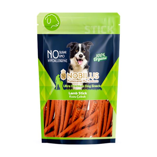 Nobilus Kuzu Etli Köpek Ödül Çubuğu 80 Gr