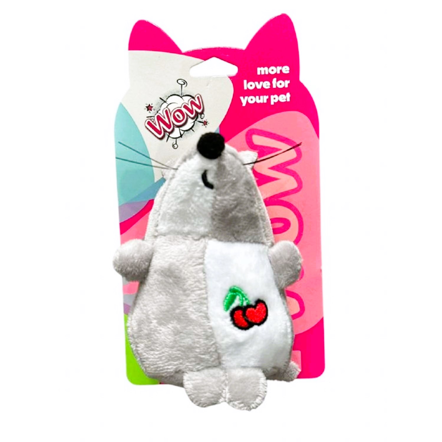 Wow Peluş Fare Kedi Oyuncağı