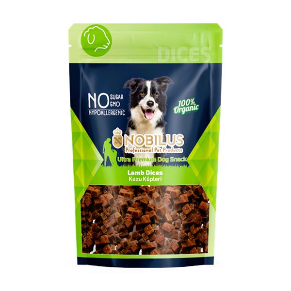 Nobilus Kuzu Etli Küp Köpek Ödül Maması 80 Gr