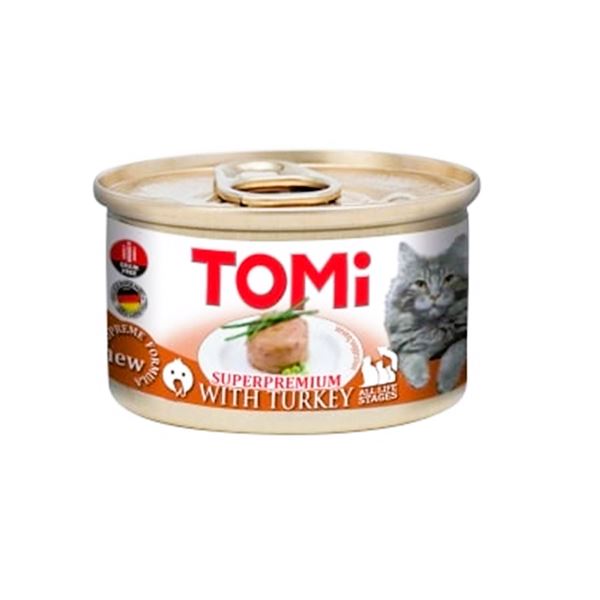Tomi Hindili Kedi Konserve Yaş Mama 85 Gr
