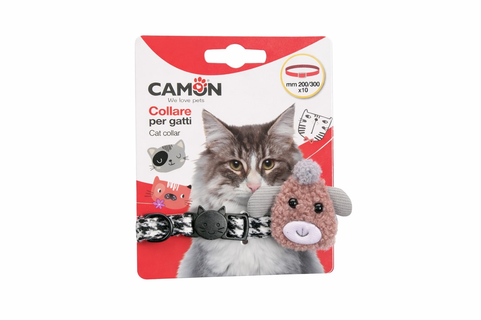 Camon Mix2 Figürlü Kedi Boyun Tasması