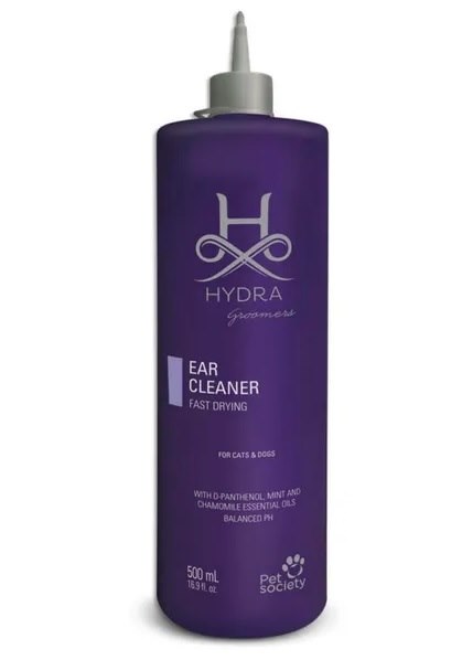 Hydra Groomers Hızlı Kuruyan Kedi ve Köpek Kulak Temizleme Solüsyonu 500 ml