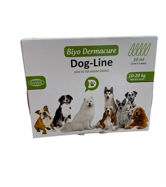 Biyo Dermacure Dog Line Köpek Deri ve Tüy Bakım Ürünü 10 Ml - 2 Ml x 5 Adet