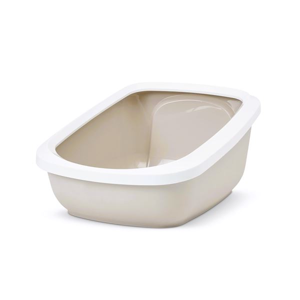 Savic Aseo Jumbo Açık Kedi Tuvaleti Mocha