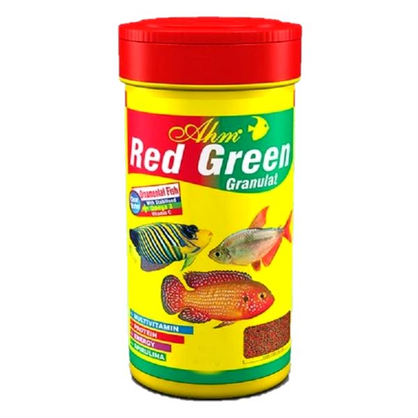Ahm Red Green Süs Balığı Granül Yemi 40 g