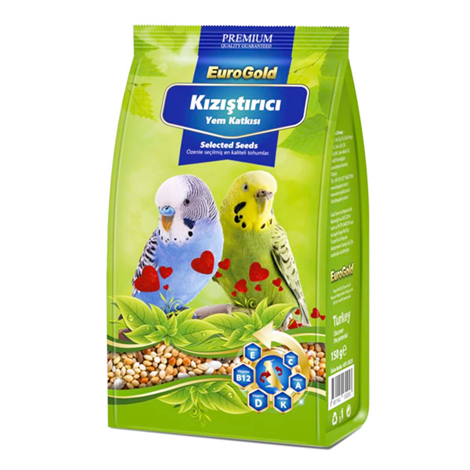 EuroGold Kızıştırıcı Kuş Yem Katkısı 150 Gr