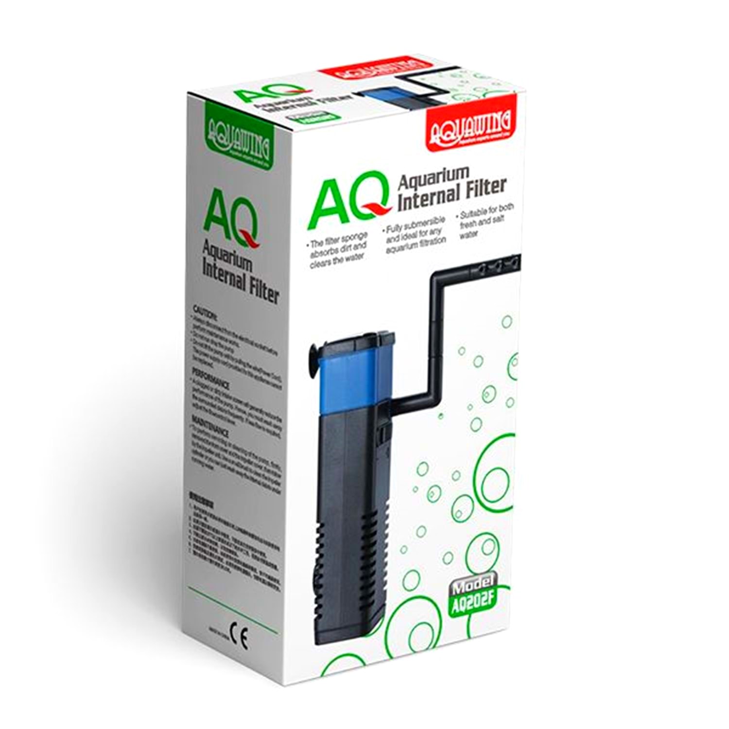 Aquawing AQ202F Akvaryum İç Filtresi 5W 500 H