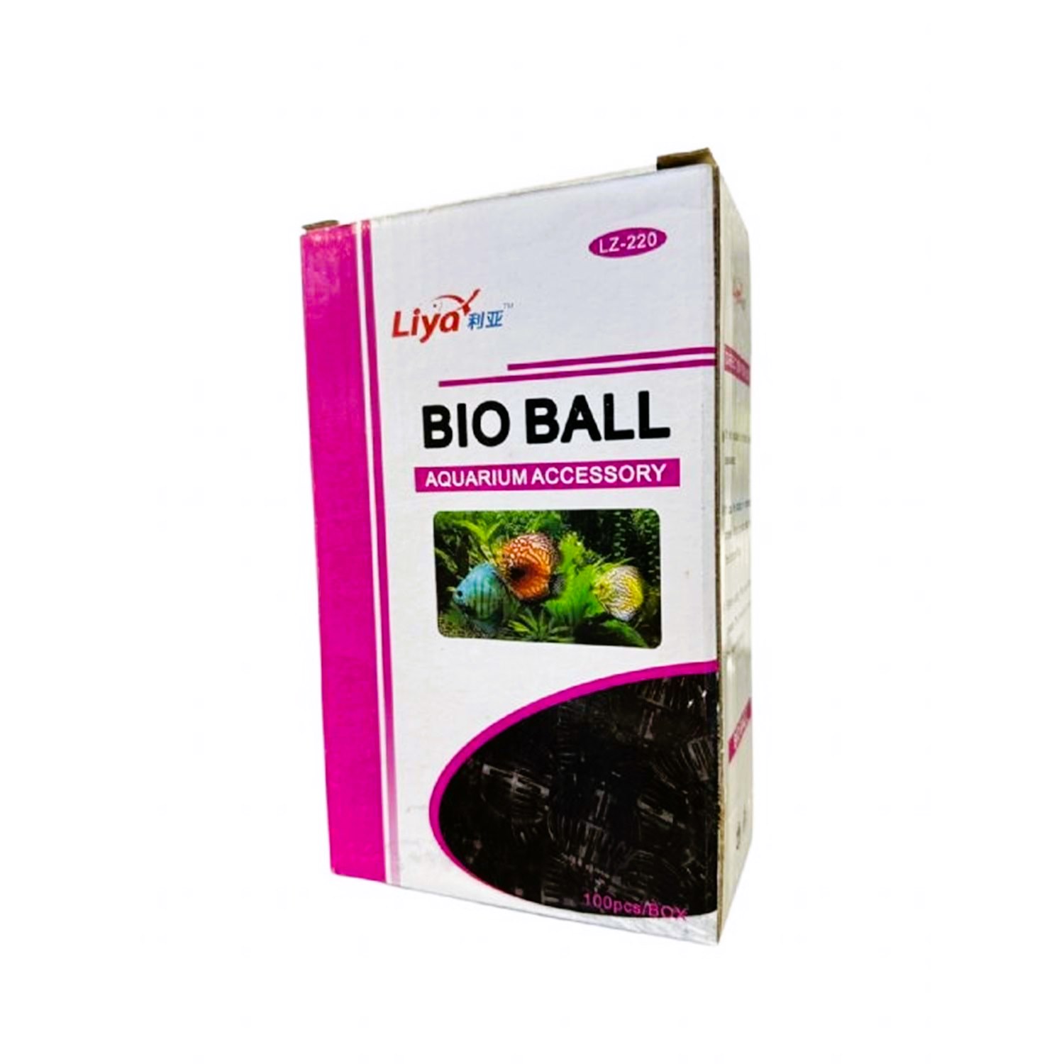 Liya LZ-220 Akvaryum Bio Ball Biyolojik Filtre Malzemesi 100 Adet
