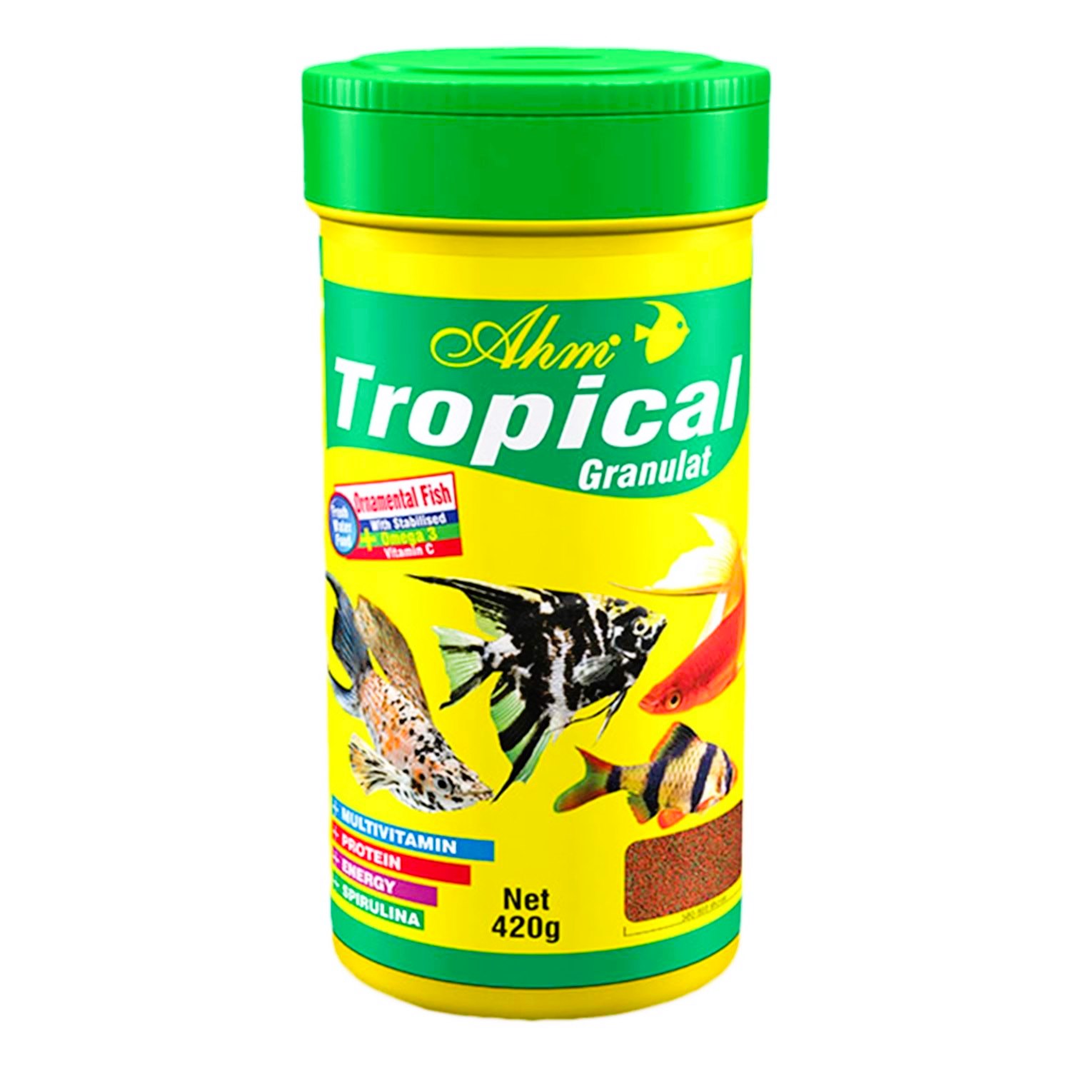 Ahm Tropical Granül Akvaryum Balık Yemi 100 Ml (420 Gr)