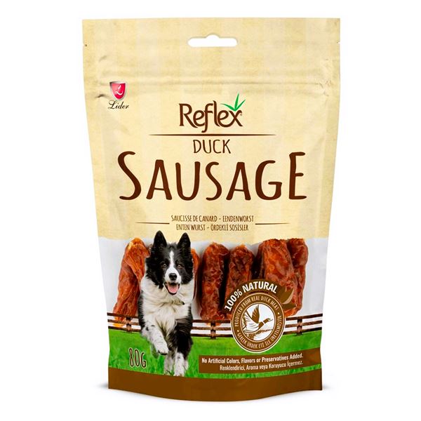 Reflex Ördek Sosis Köpek Ödül Maması 80 Gr