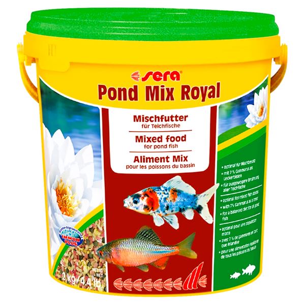 Sera Pond Mix Royal Nature Havuz Balığı Yemi 10 Lt (2 Kg)