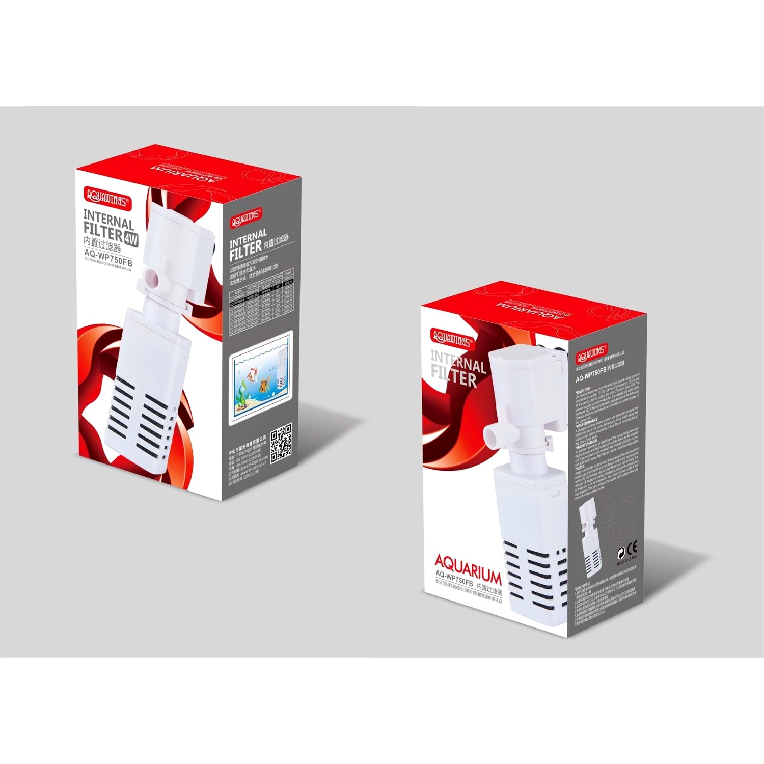 Aquawings AQ WP750FB Akvaryum İç Filtresi 4W 400 Saat