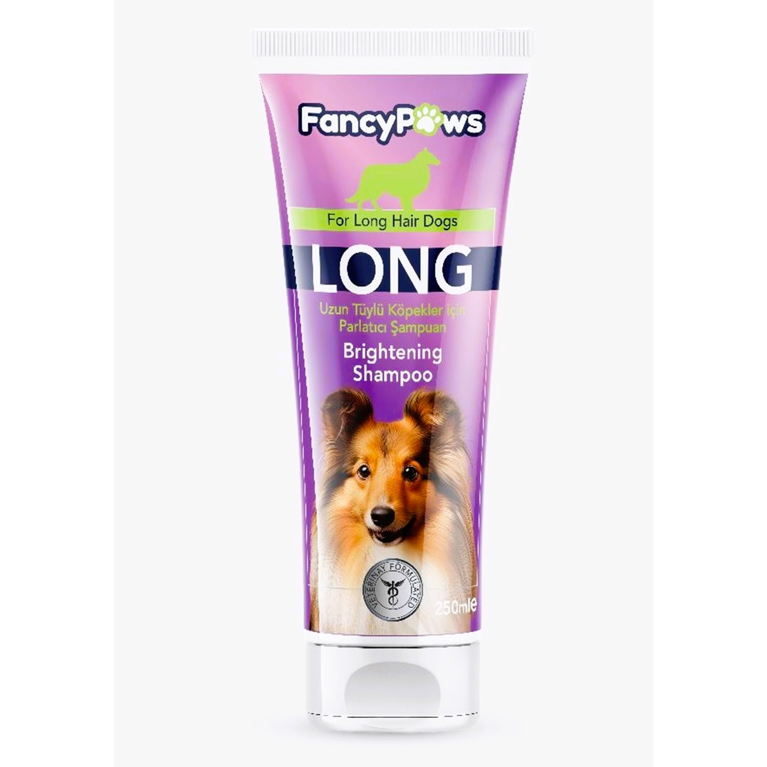 Fancy Paws Uzun Tüylü Köpekler İçin Parlatıcı Şampuan 250 Ml