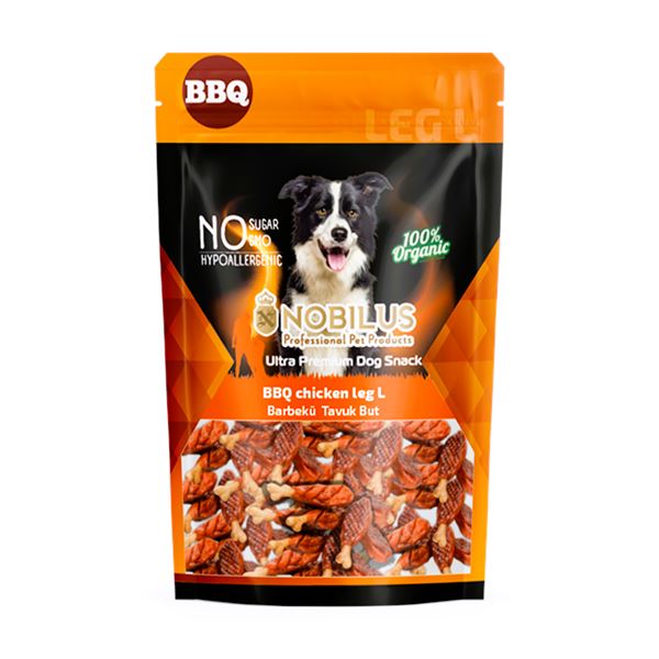 Nobilus Barbekü Tavuk Butu Köpek Ödül Maması 80 Gr