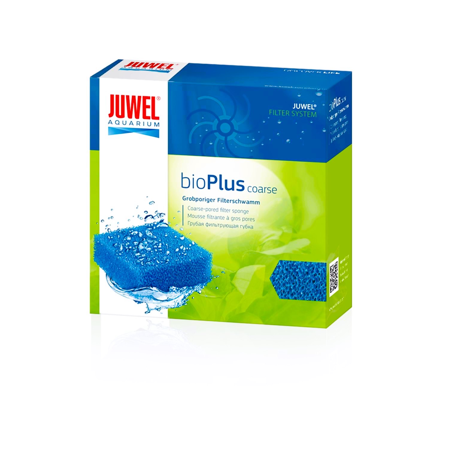 Juwel BioPlus Coarse M Akvaryum Filtre Süngeri 9,5x9,5x4,5 Cm