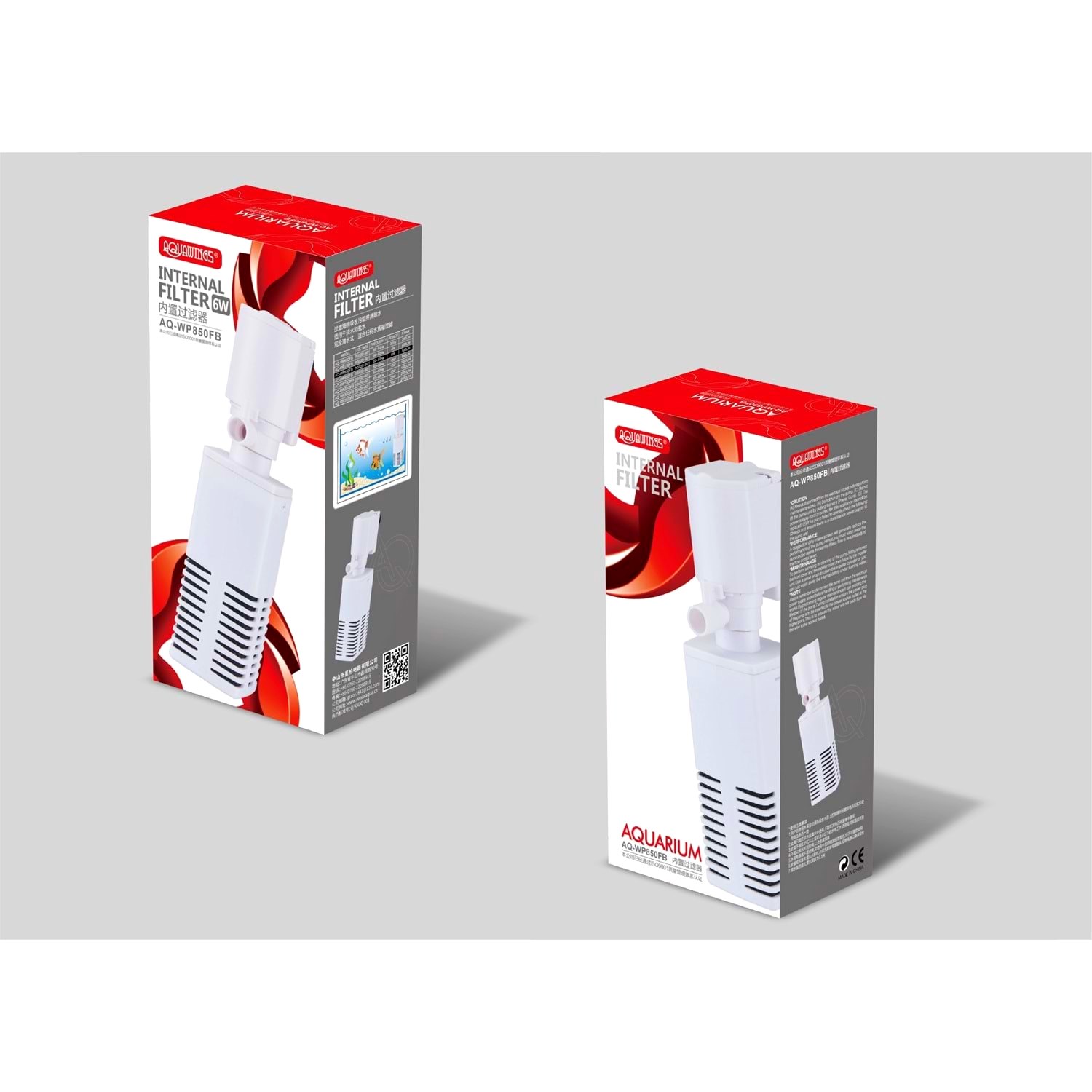 Aquawings Akvaryum İç Filtresi 6W 500 H