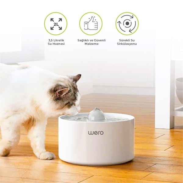 Wero W5 Seramik Su Şelalesi (3,5 Lt)
