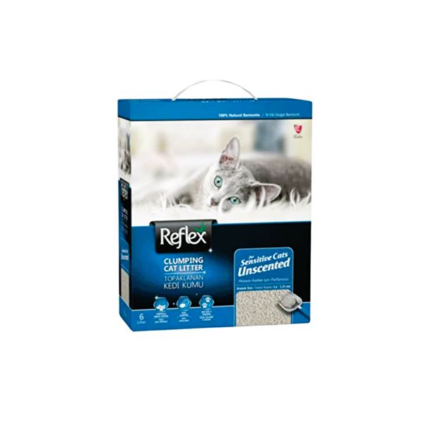 Reflex Sensitive Cats Kokusuz Bentonit Kedi Kumu 6 Lt