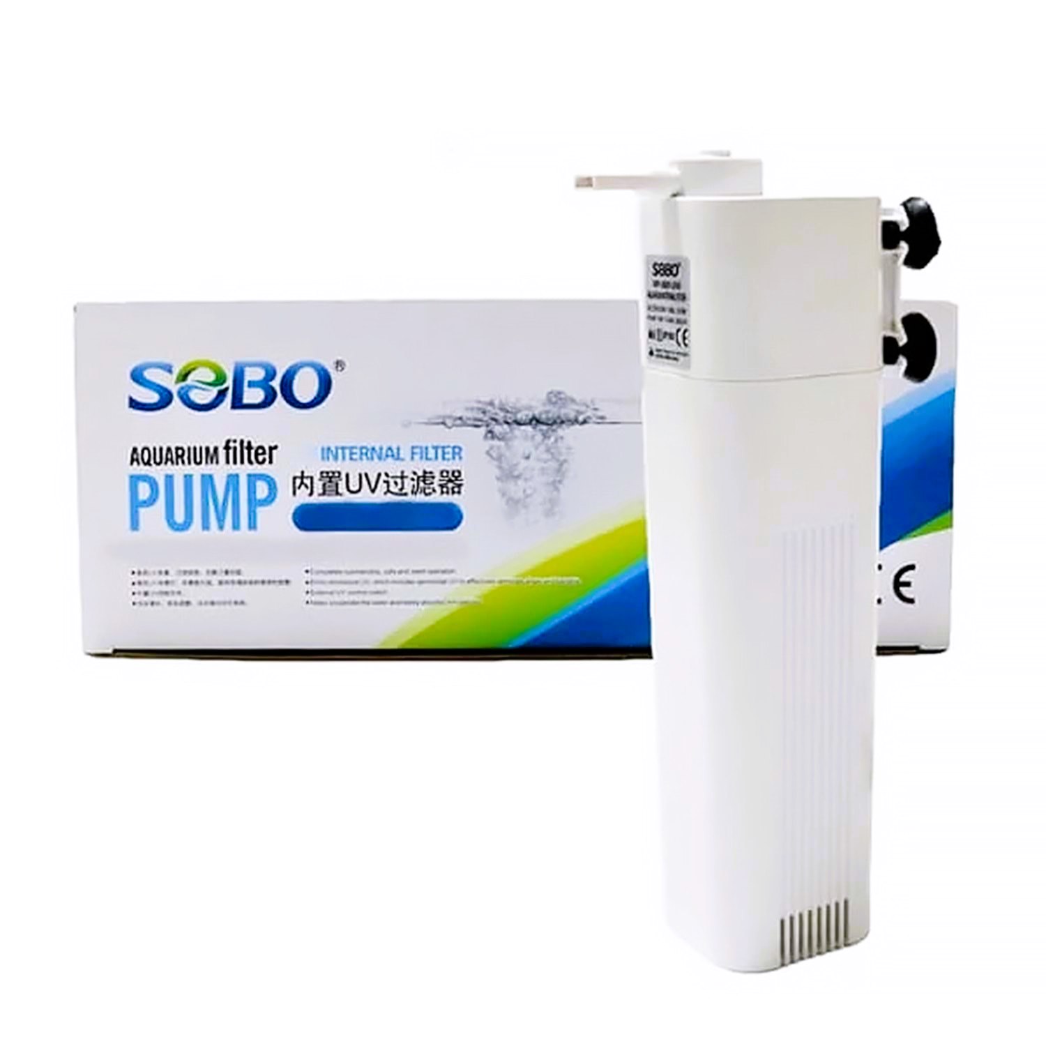 Sobo Yeni Nesil Beyaz Akvaryum İç Filtre 500 Lt/H 12W