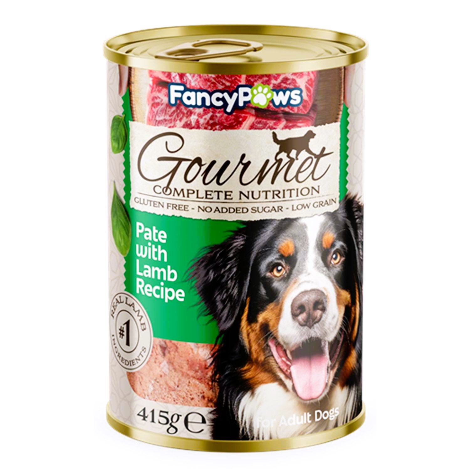 Fancy Paws Kuzu Etli Köpek Konserve Yaş Mama 415 Gr
