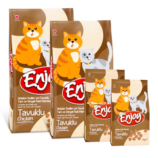 Enjoy Tavuklu Yetişkin Kedi Maması