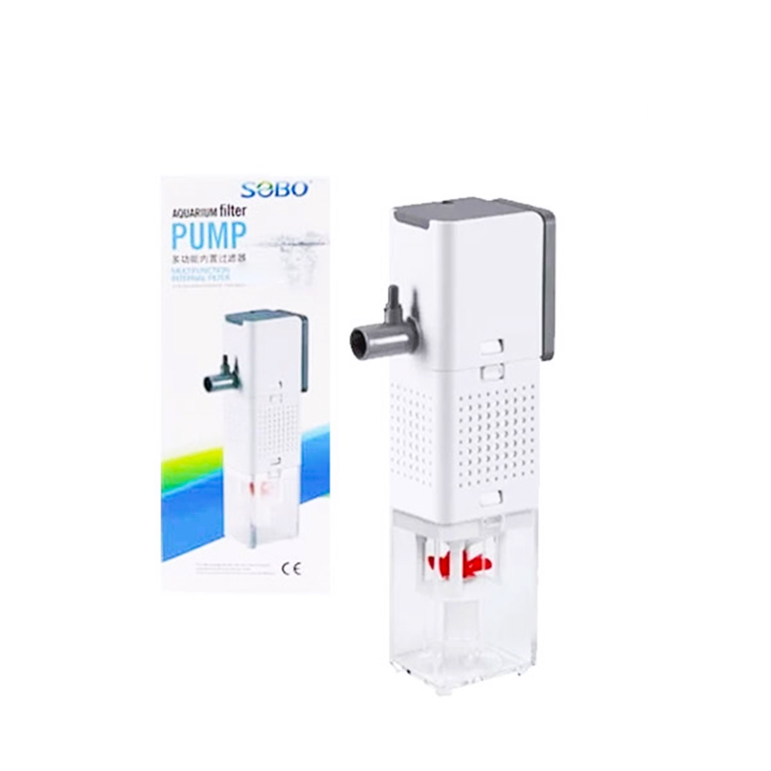 Sobo Yeni Nesil Beyaz Akvaryum İç Filtre 1000 Lt/H 15W