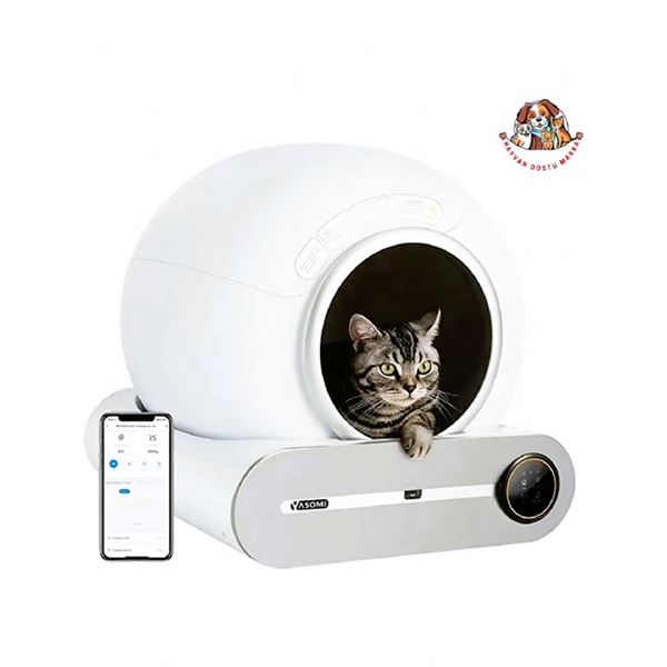 Yasomi Smart Cat Cleaner 9 L Wi-Fi Uygulama Bağlantılı Otomatik Kedi Tuvaleti