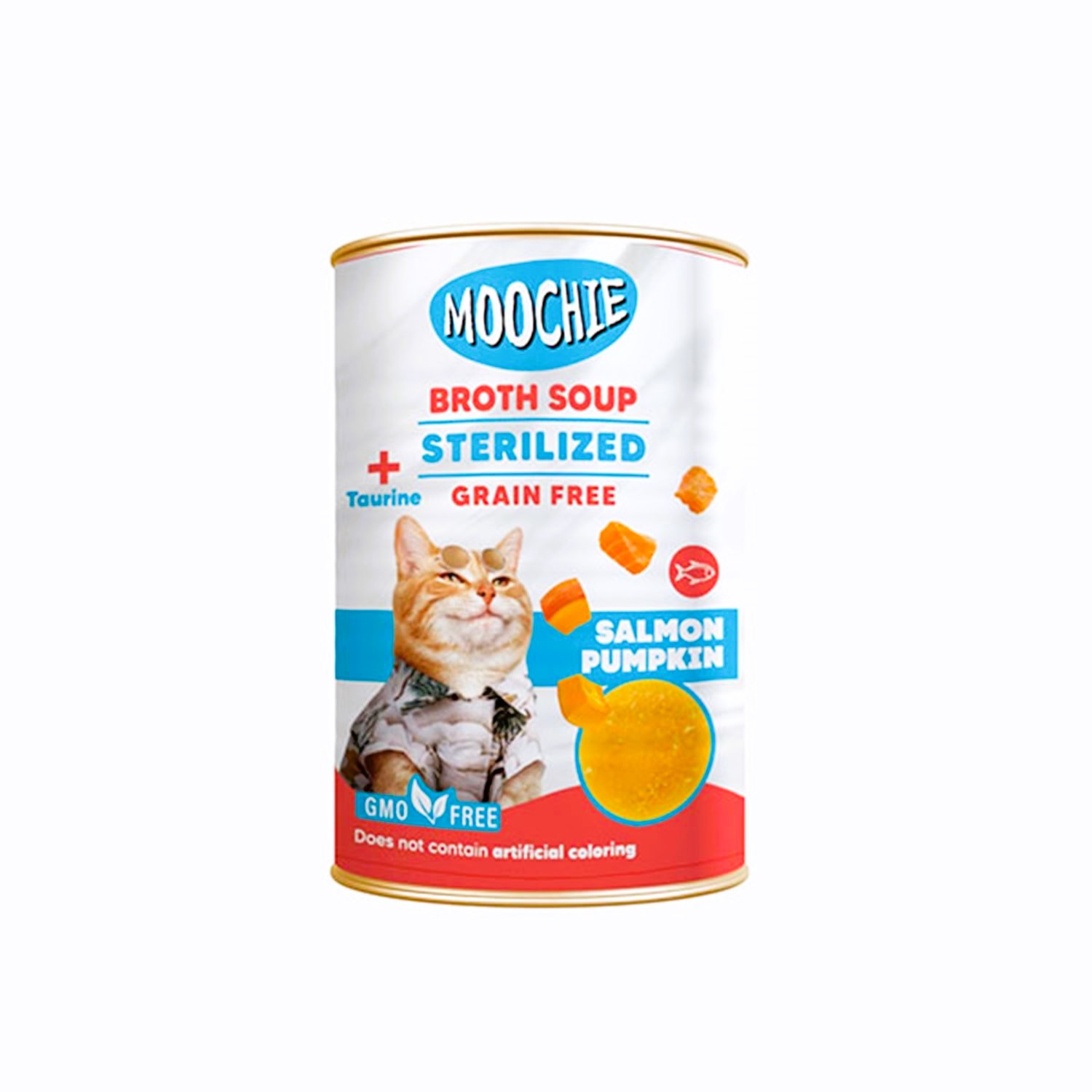 Moochie Broth Soup Somonlu & Balkabaklı Kısır Kedi Çorbası 135 Ml