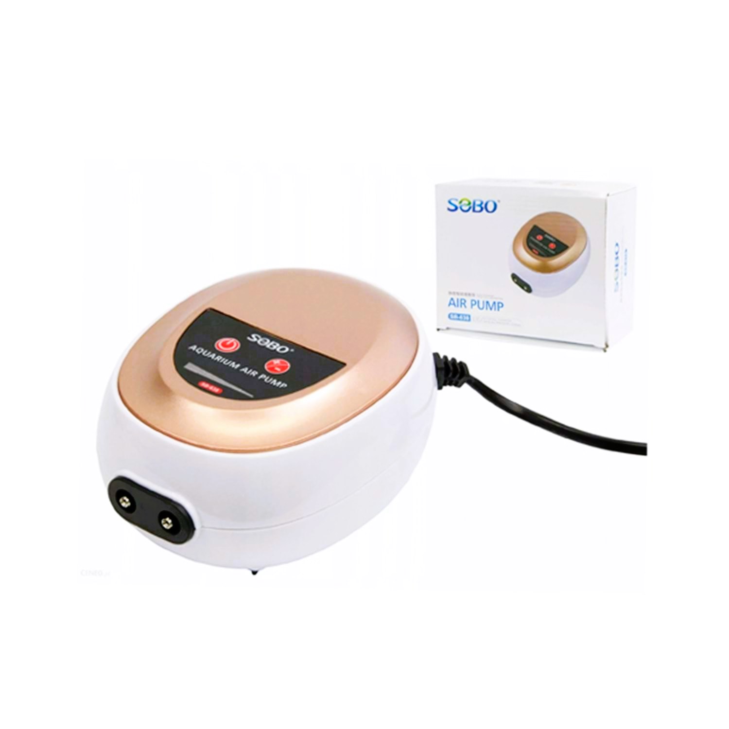 Sobo SB-638 Dijital Akvaryum Hava Motoru 6W 2×4,5 Lt/Min